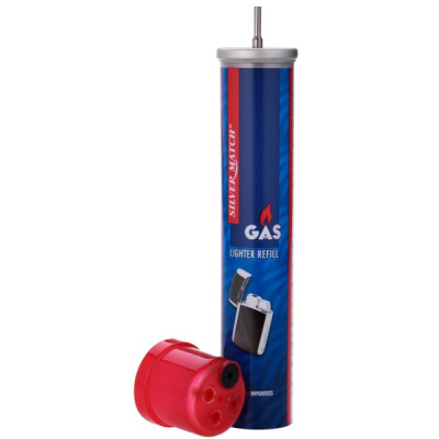 SILVER MATCH GAS BUTANO 65ML CONF DA 24